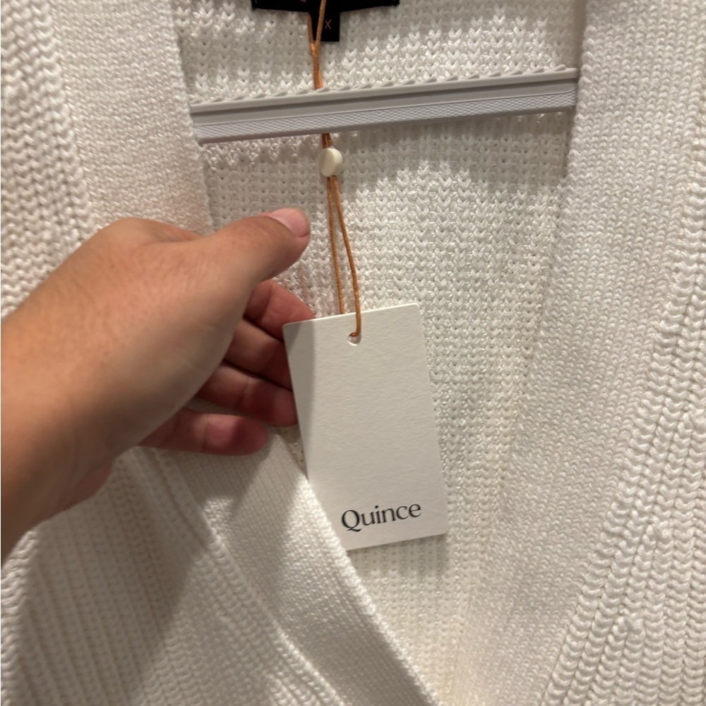 Quince white cardigan - Picture 5 of 6